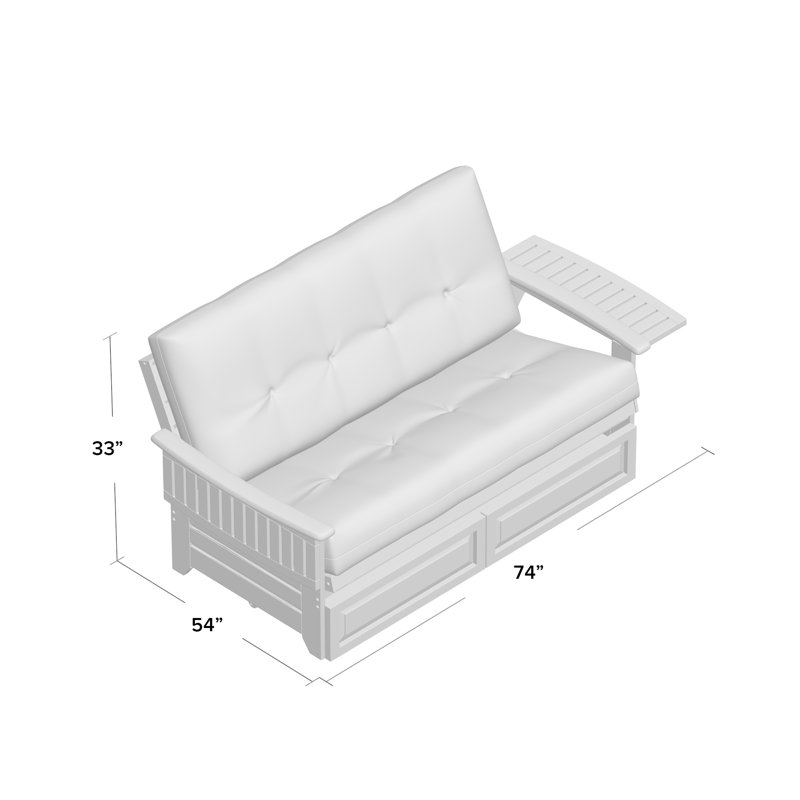 Red Barrel Studio Lebanon Futon and Mattress & Reviews Wayfair